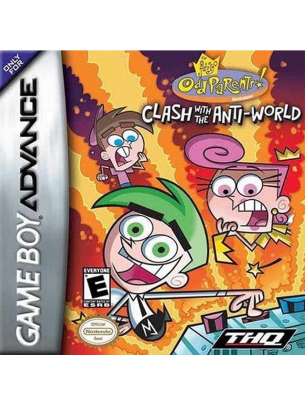 THE FAIRLY ODDPARENTS: Clash With The Anti-World Game Boy Advance GBA Video Game